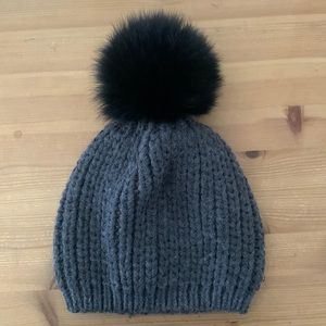 Sandro Paris Pom Pom beanie hat